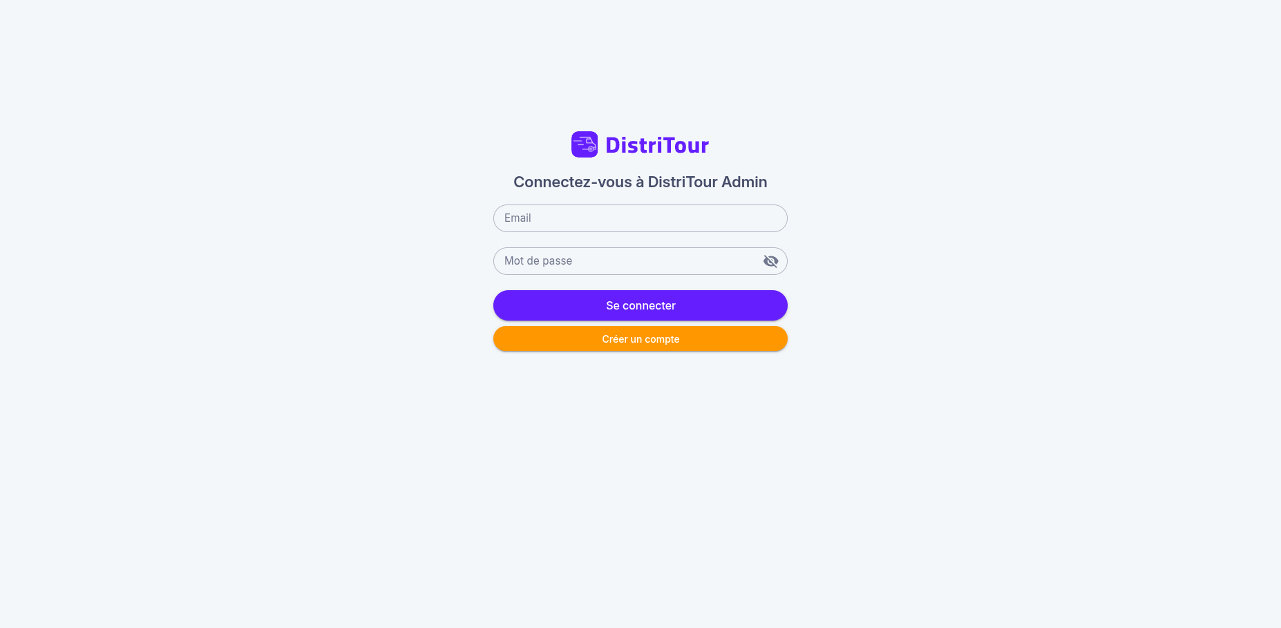 Formulaire de connexion