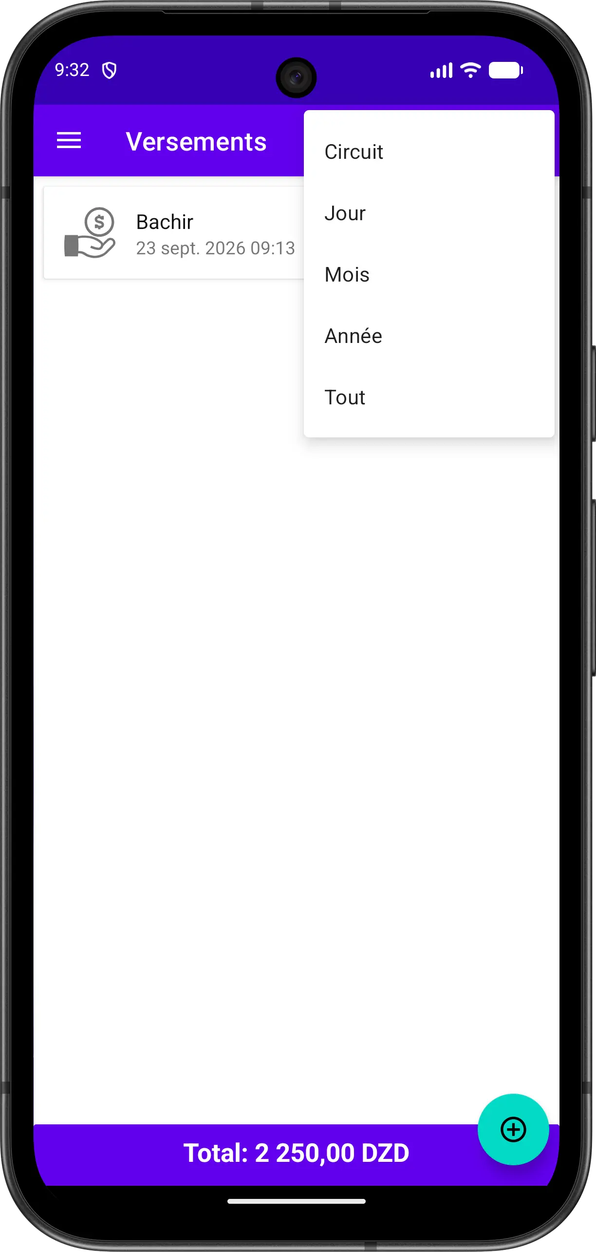 Payments List
